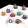 30mm Natural Crystal Pumpkin Decoration for Halloween & Thanksgiving - Large Qty Discount