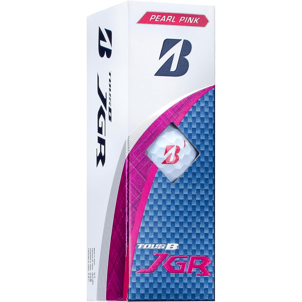 Bridgestone Tour B JGR Golf Balls 12 Pack Pearl Pink 2025 Model