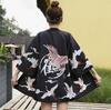 New Digital Printed Japanese Harajuku Kimono Robe Poncho Pajama Cardigan