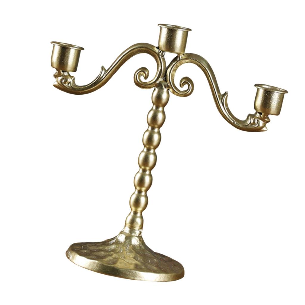 Candle Holder Ornament, Lightweight, Sturdy, Candlestick Holder, Candle Stand, Home Decoration for Dining Room Living Room