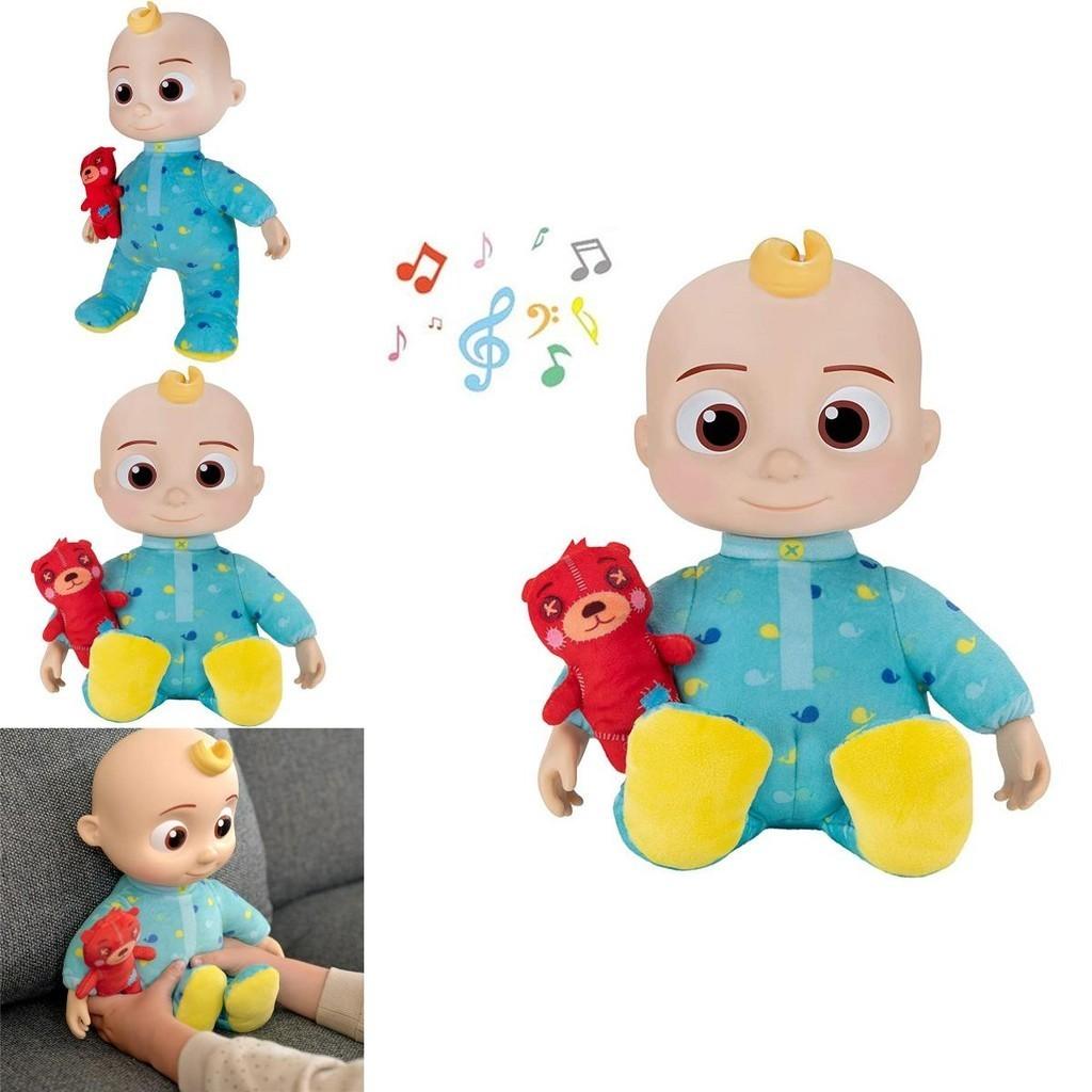 Jj Watermelon Plush Toy With Music For Kids Bedtime And Sleep Aid