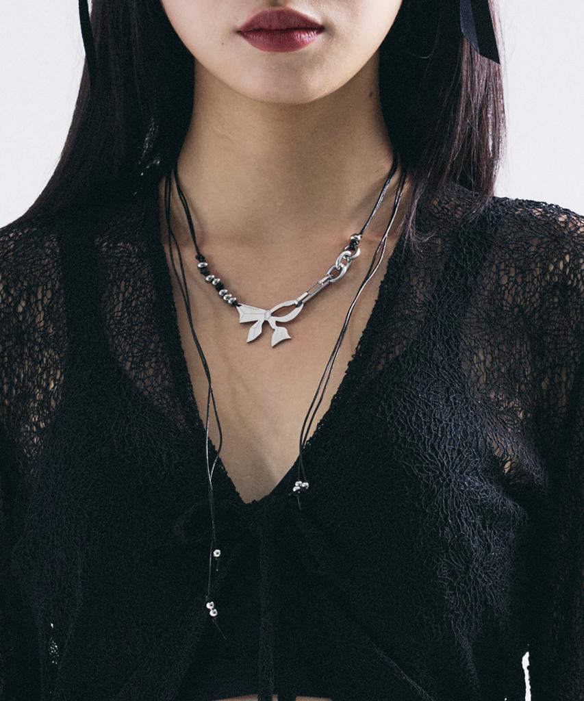 Sentiments No.413 Ribbon Hole Necklace