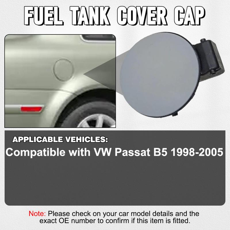 Fuel Filler Gas Door Cover For VW Passat B5 1998-2005 Fuel Tank Door Cover External Fuel Tank Cover Grey 3BD809857
