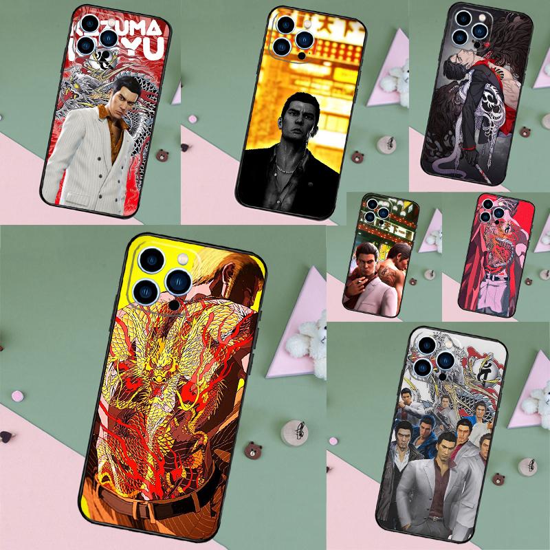 Yakuza 0 Game Case For iPhone 17 Pro Max 15 14 13 12 11 16 Pro Max Plus 12 13 Mini 16e 17 Air Back Cover
