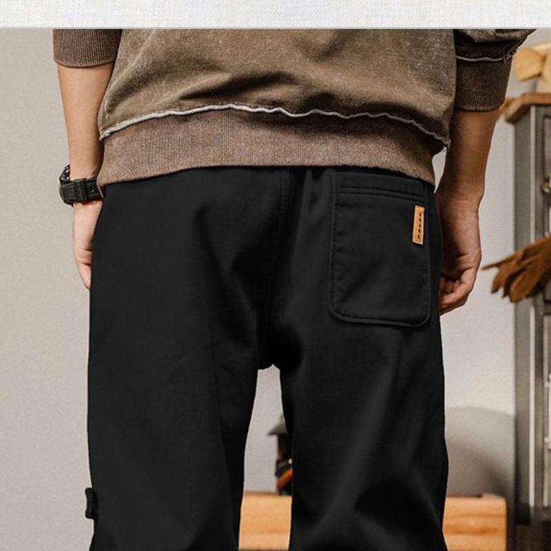 Men Pants Overalls Men's Trendy Brand Trousers Ins Ankle Length Loose Functional Harem Pants Youth Casual Pants Mens Fashion