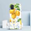 Summer Fruits Lemon Soft Cover for Samsung Galaxy A12 A22 A32 A52 A72 A02S Phone Case Note 20 Ultra 10 S10 Plus A51 A71 A50S A20