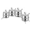 Bernice CY 4-Compartment Stainless Steel Spice Jar