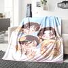 1Pc Kawaii Friends Together Blanket For Couch Bed Plush Cozy Fuzzy Blanket Super Soft Warm Blankets For Fall And Winter 091841