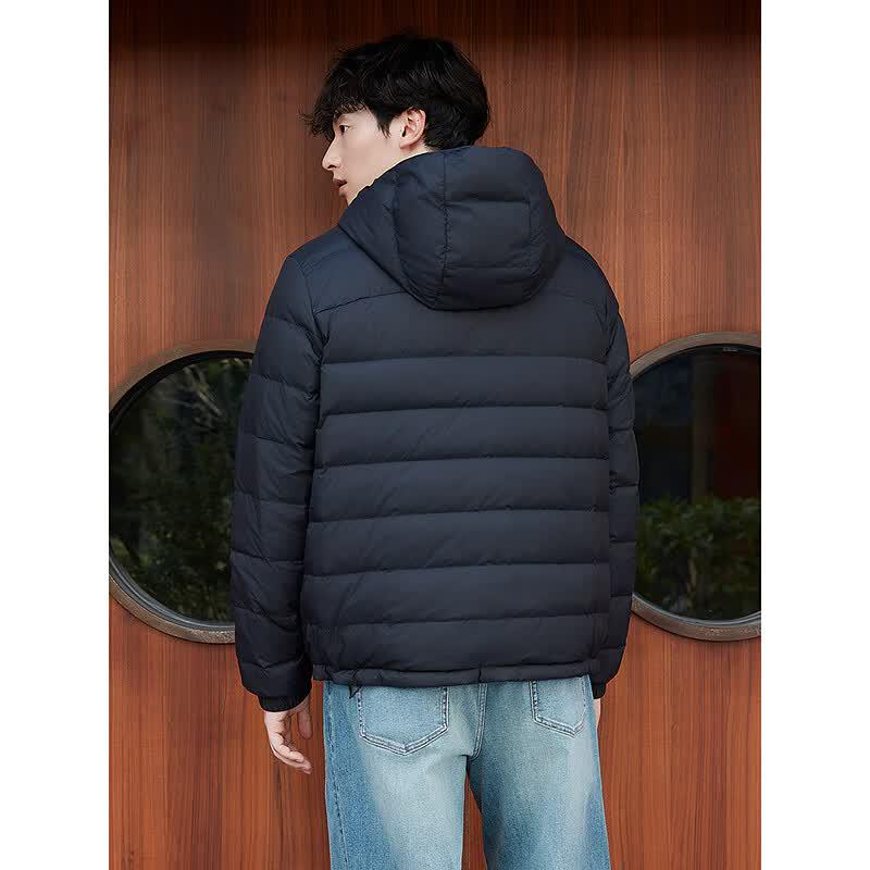GXG Men's 3-Proof Hooded Lightweight Down Jacket