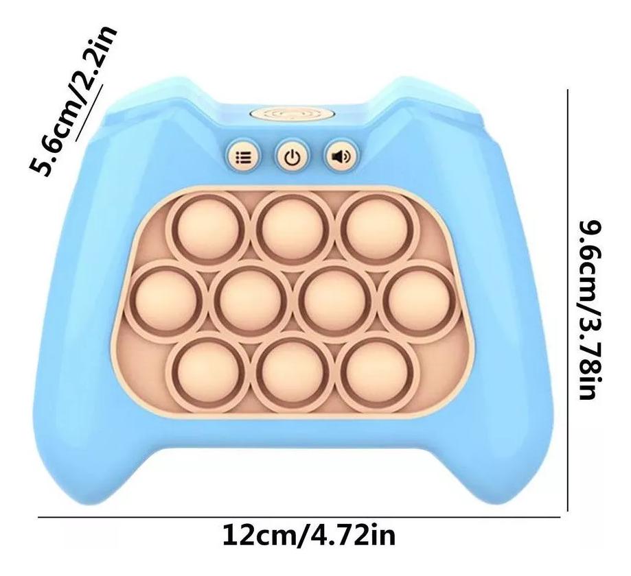 Consola De Juegos Quick Push Bubble Streso Relief Gopher