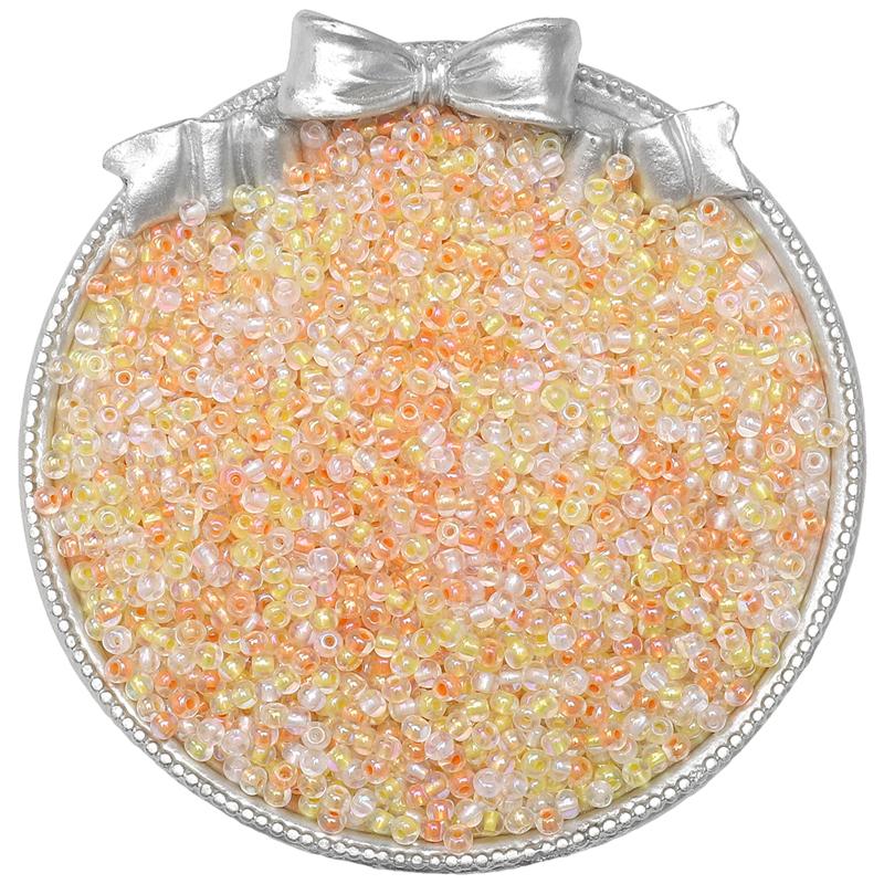 450G High Quality Glass Seed Beads Illusionary Pearl Light Dyeing Core Beads for Earring Bracelet DIY Jewelry Craft Accessoreis Making