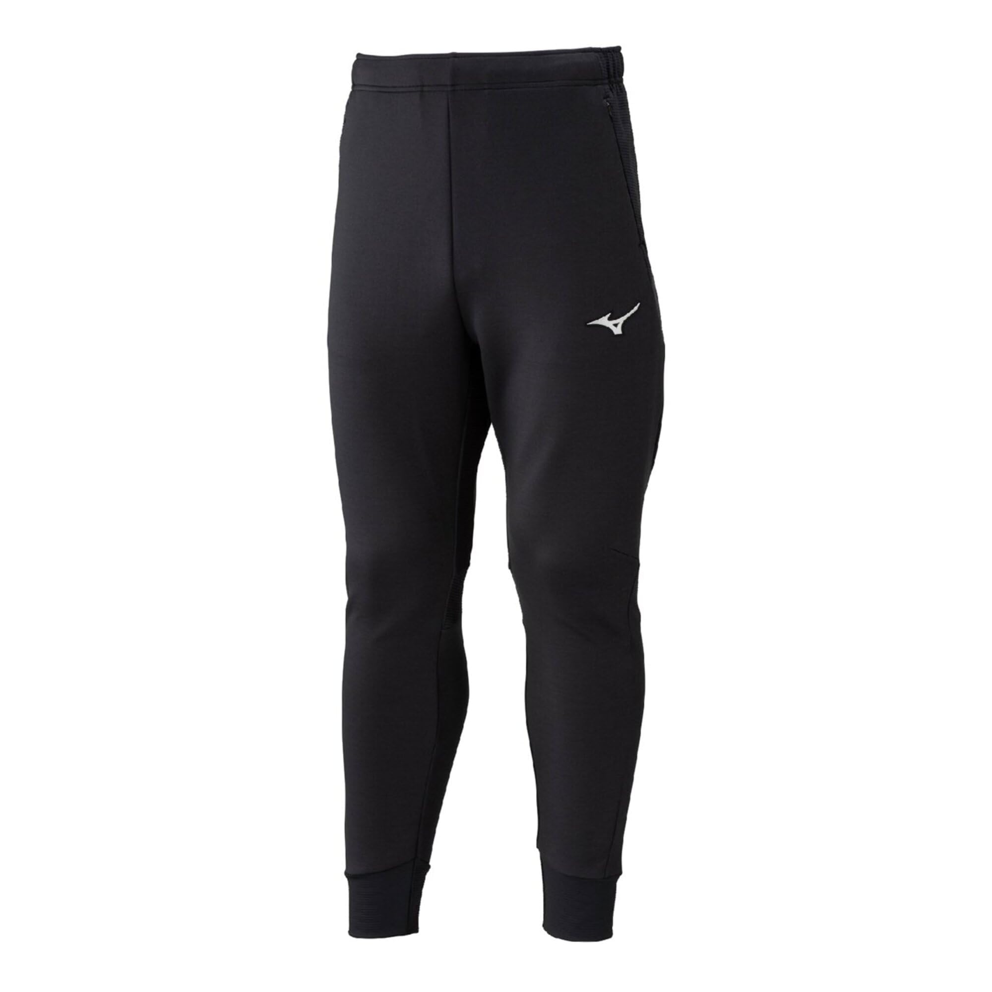 

Mizuno Training Wear Peach Touch Size S Sweatpants, 32MDC538, Unisex, Black, чёрный