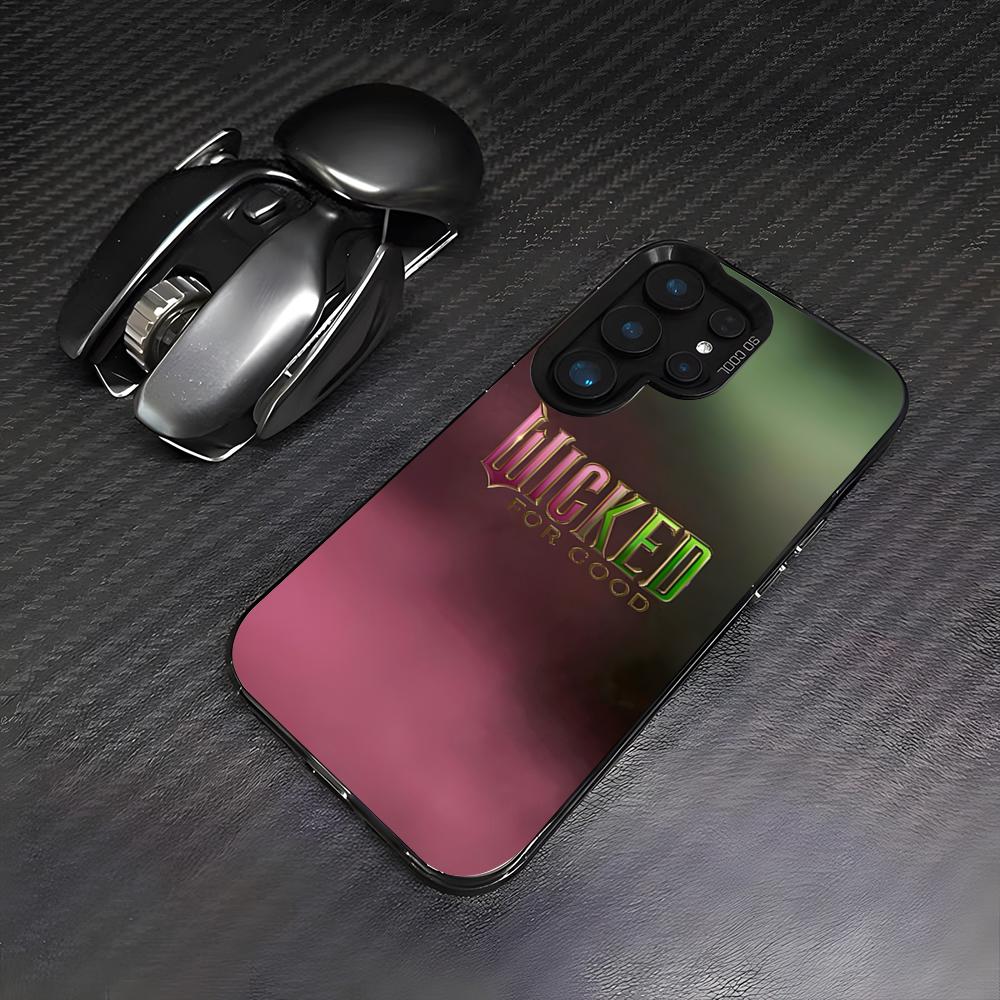 

Wicked Musical Green Phone Case For Samsung A25 A33 5G A54 A36 A35 A56 A52 A14 Shockproof Colorful Cover Galaxy A52