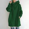 Autumn/Winter 2023 Street Style Fleece-Lined Zipper Hoodie (HS0714)