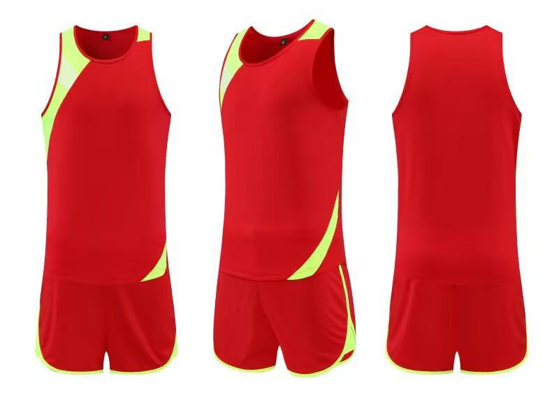 Grenzüberschreitende Sportbekleidung: Laufen, Fitness, Leichtathletik, Schülertraining Sportbekleidungsset