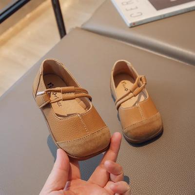 2025 Nouvelle Mode Décontracté Chaussures d'Uniforme Scolaire pour Filles Simples Chaussures en Cuir pour Enfants Polyvalentes Chaussures Princesse Mary Jane pour Enfants