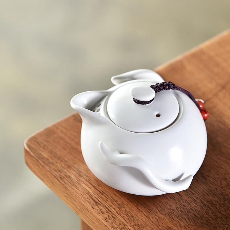 ZISIZ Handmade Purple Clay Xishi Teapot