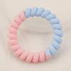 Frosted Color-Matching Telephone Line Hair Ring - Large Bracelet & Headband for Face Washing and Ponytails