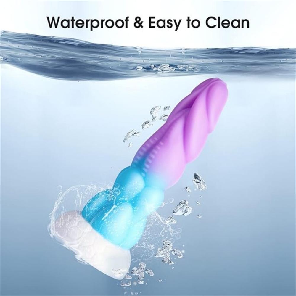 Anal Plug Silicone Big Dildo Suitable for Women Soft Skin Feeling Huge Dildo with Suction Cup Big Butt Plug Adult Sex Products