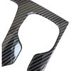 Ruihe Carbon Fiber Pattern Car Gear Shift Knob Console Panel Trims Cup Holder Frame Cover Compatible with Fit for Hyundai Santa Cruz 2022 2023 2024
