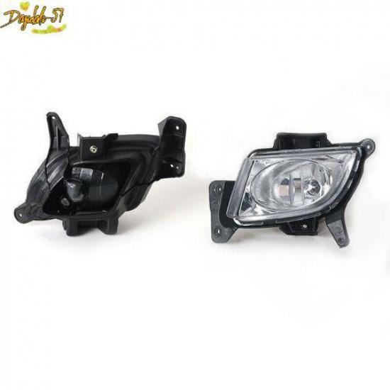 2 Pcs For HYUNDAI I30 2007-2012 Front LH&RH Bumper Fog Lights Driving Fog Lamp