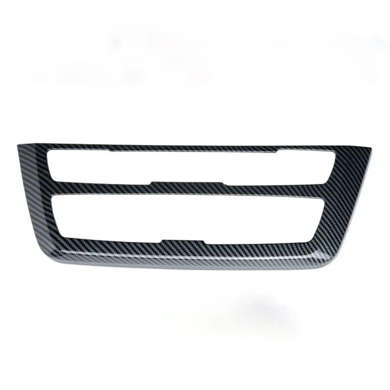Fibră de carbon ABS Consolă interioară mașină Panou CD Decorare cadru decorativ Accesorii auto pentru BMW Seria 3 4 F30 3GT F34 F36