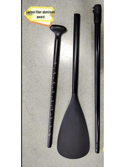 Pala Portátil Desmontable de Aluminio de Tres Secciones para Tabla de Paddle Surf/Tabla de Surf