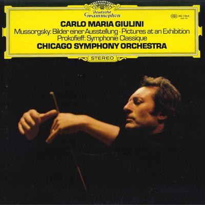 LP Schallplatte CARLO MARIA GIULINI CHICAGO SYMPHO Mussorgsky Bilder einer Ausstellung MG1064 DEUTSCHE GRAMMO 1976 Japan Obi Klassisch Gebraucht
