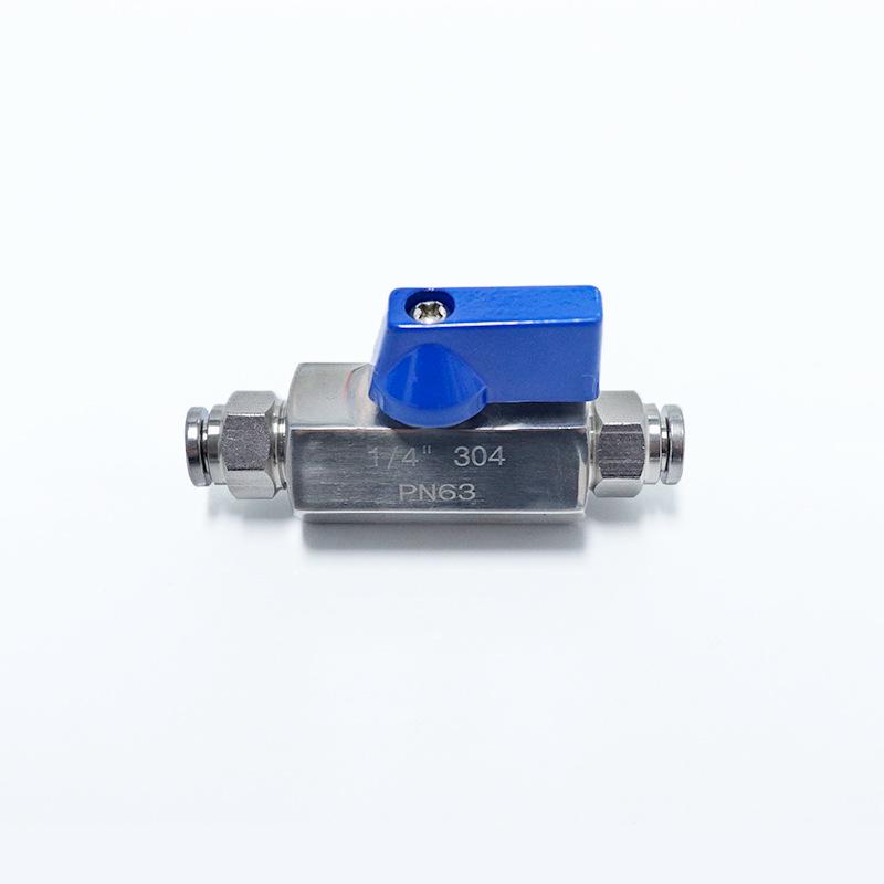 Xingteng 304 Stainless Steel Inner Thread Quick Connect Small Ball Valve