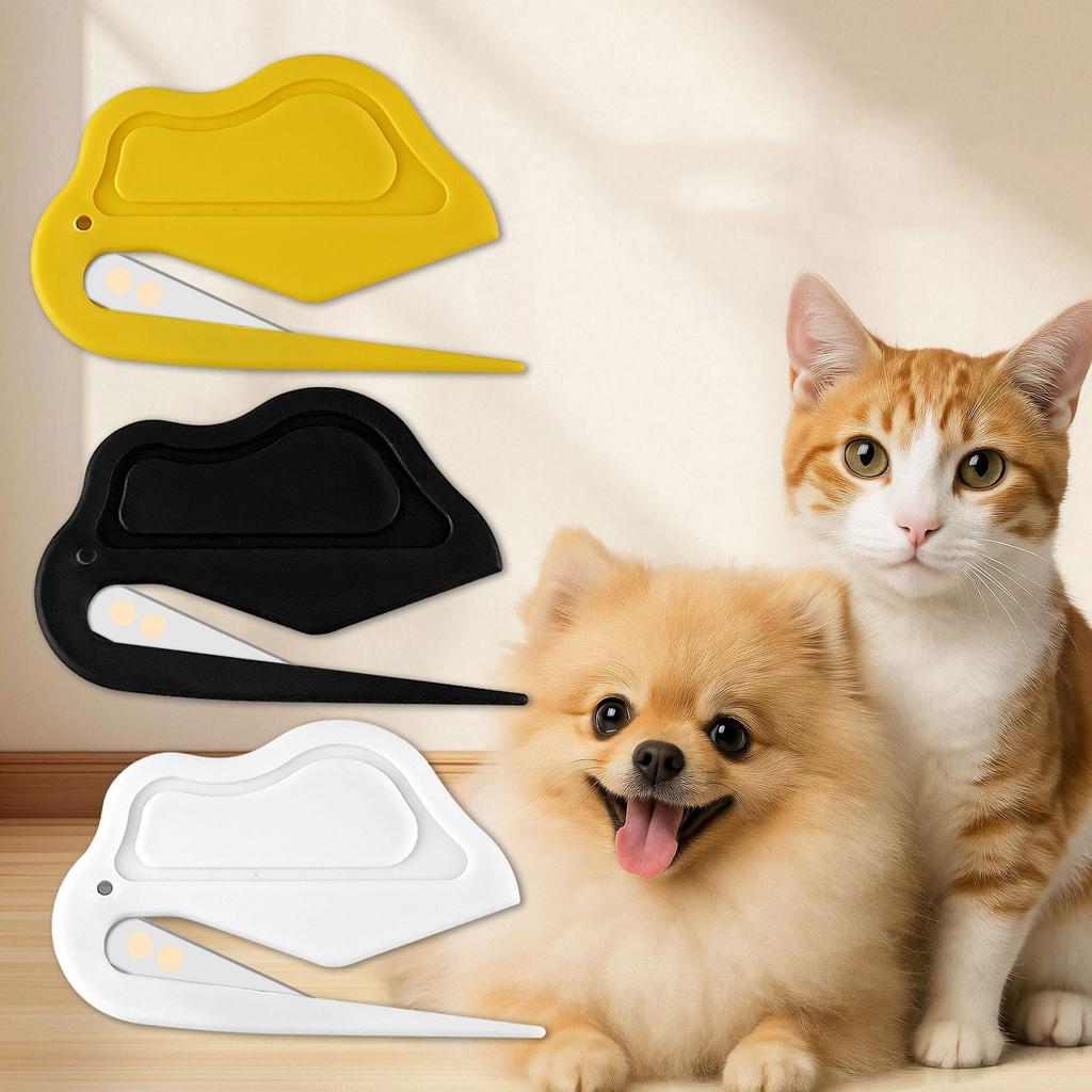 Painless Pet Hair Knot Cutter Comb Dog Cat Matted Hair Remover Rake Brush Safe Dematting Grooming Care Accessory
