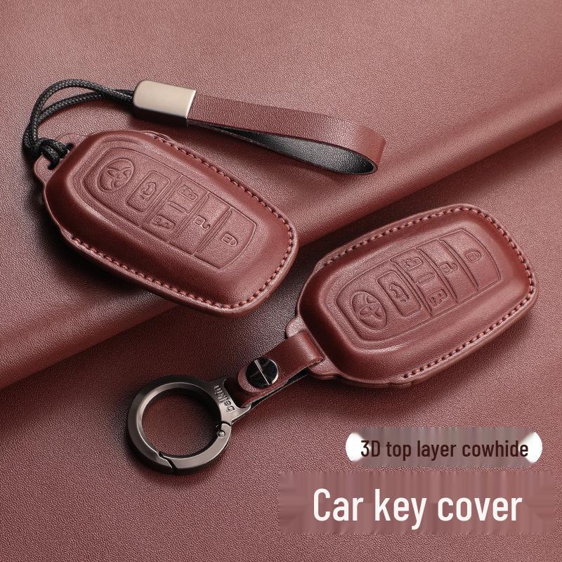 Compatible Leather Key Case for Toyota Sienna, Alphard, Granvia
