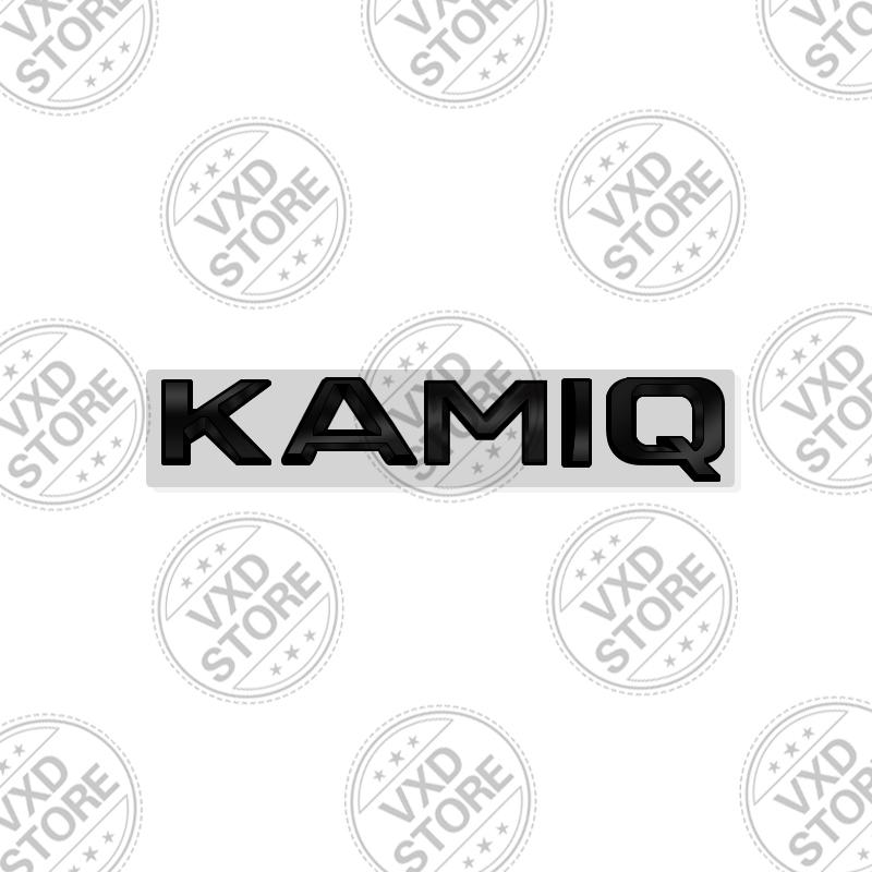 JBIW9 For Skoda Superb Kodiaq Karoq 4X4 Yeti Octavia Rapid Fabia Kamiq Car 3D Metal Letters Badge Decals Sticker Glossy Matte Black