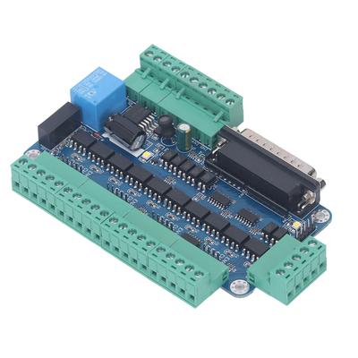 CNC Stepper Motor Controller Board 5 Axes Control Breakout Distribution for Mach3 12‑60V DC
