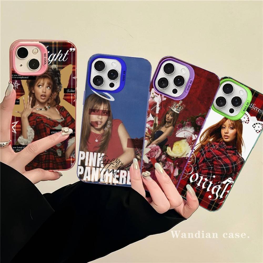Singer Pinkpantheress Phone Case For IPhone 17 16 Plus Pro Max 15 14 13 12 11 Matte Colorful Covers