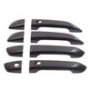 ABS Plastic Carbon Fiber Car Side Door Handle Bowl Decoration Sticker Cover Trim Suitable for Mazda BT-50 BT50 lsuzu D-MAX +