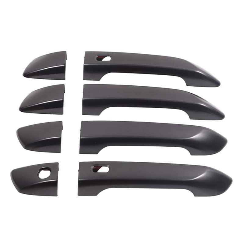 ABS Plastic Carbon Fiber Car Side Door Handle Bowl Decoration Sticker Cover Trim Suitable for Mazda BT-50 BT50 lsuzu D-MAX +