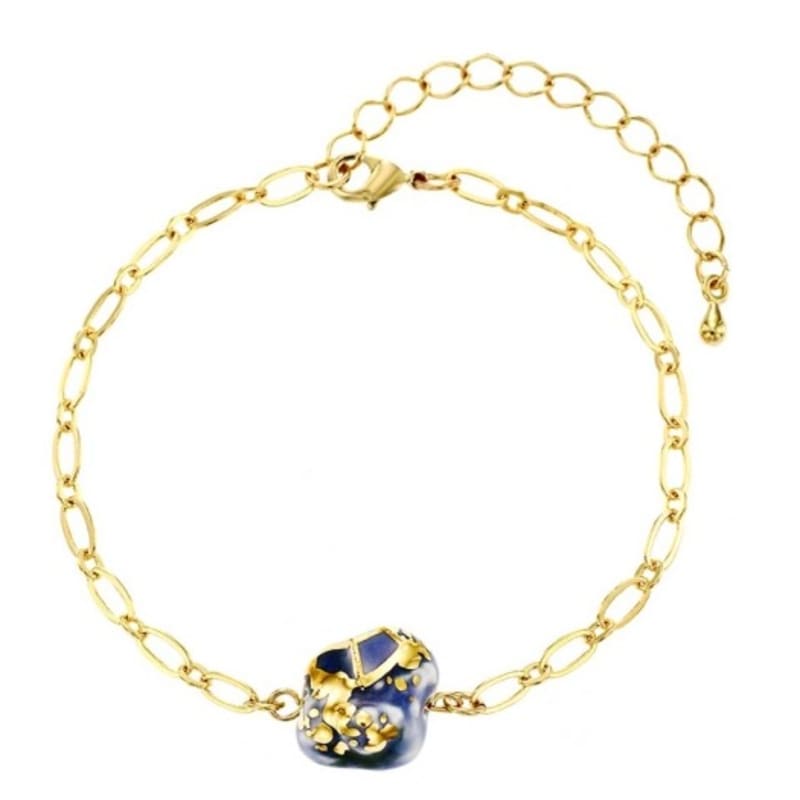 

cerabonito 2019 GEMSTONE CERAMIC BRACELET (BLUE) blue