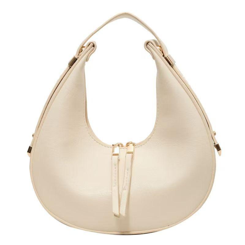 Fashi Women's Bag 2026 New Style High-end Spice Girl Underarm Versatile Single-shoulder Crescent Bag Hand-held Tote Bag