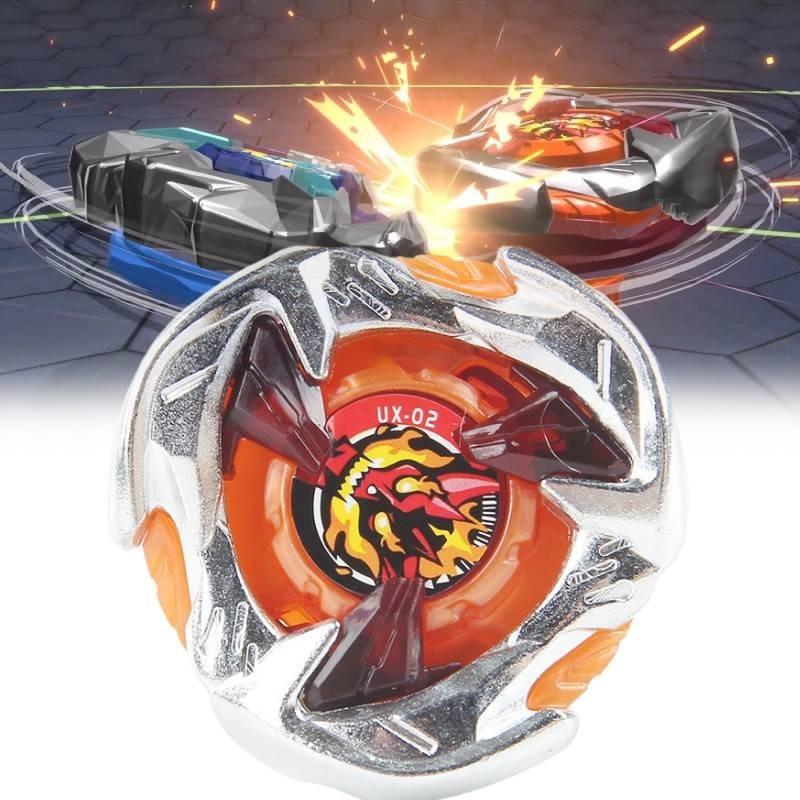 Exquisite Alloy Beyblade Ux Series Ux-01-02-03 Majestic Dragon Sword Beyblade Set For Enthusiasts