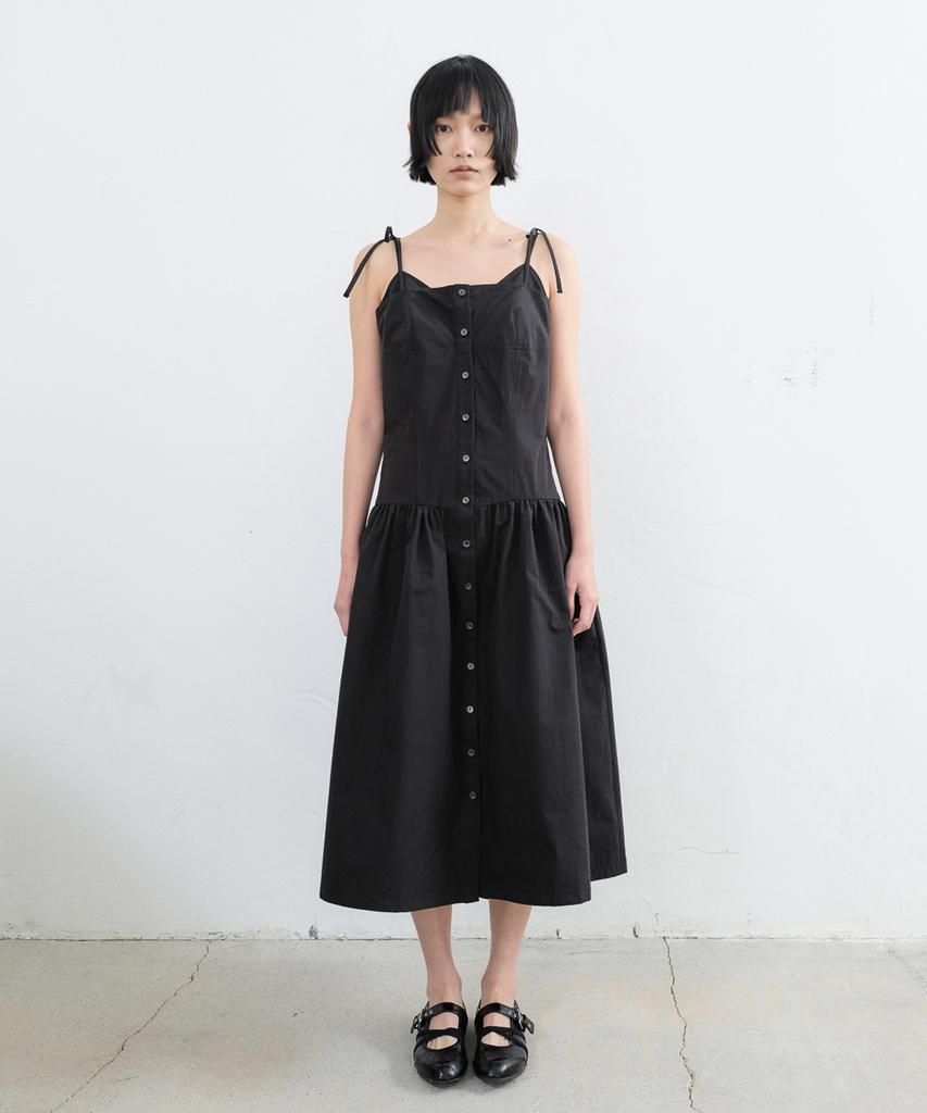SEALOT Layered Sleeveless Long Dress (Black)