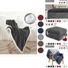 Luxurious Sherpa Flannel Fleece Blanket Soft Plush Warm Thickened Comfort