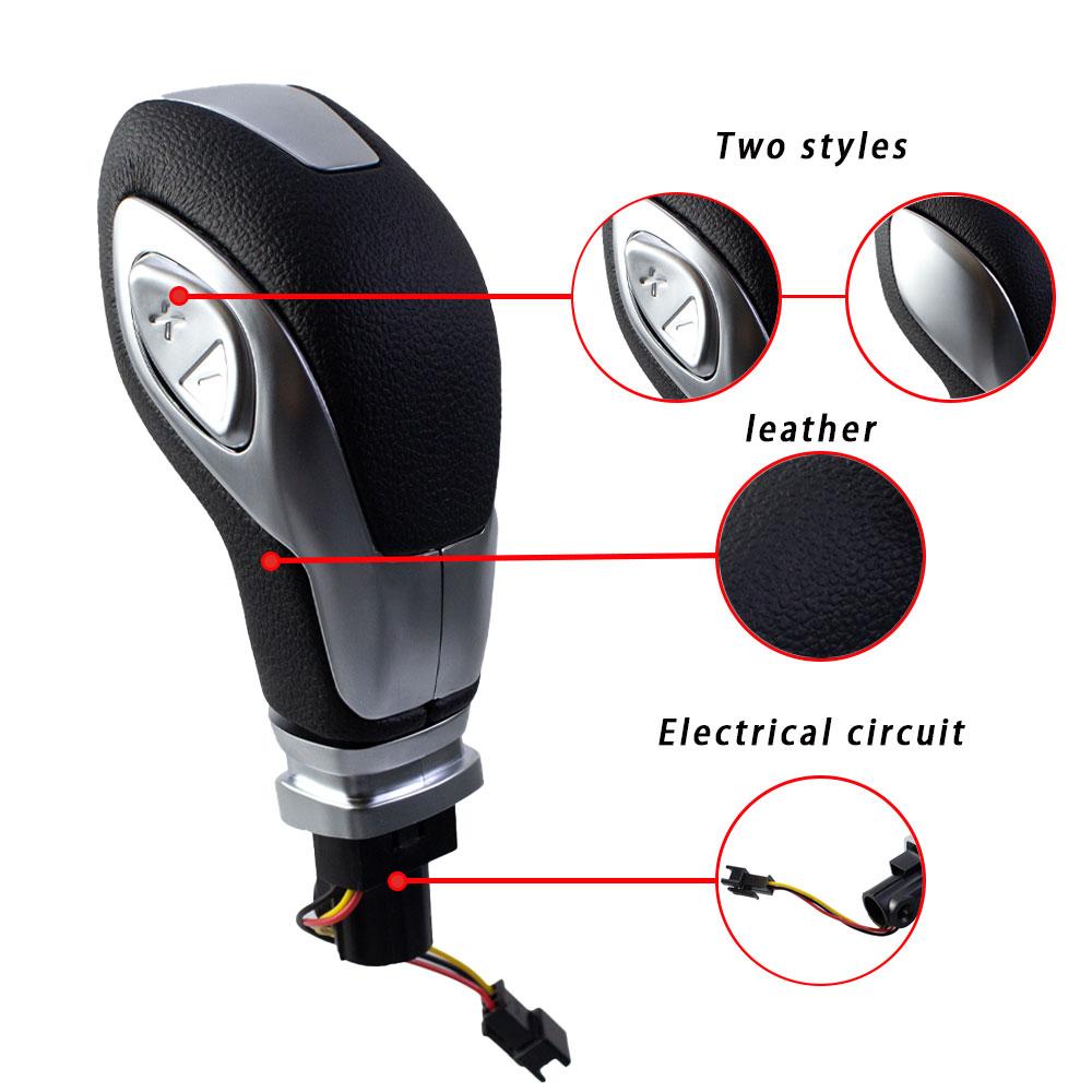 Gear Shift Knob For Ford Kuga Mondeo Fusion Ecosport Fiesta Focus Car AT accessories Interior Replacement Parts  Shifter Lever
