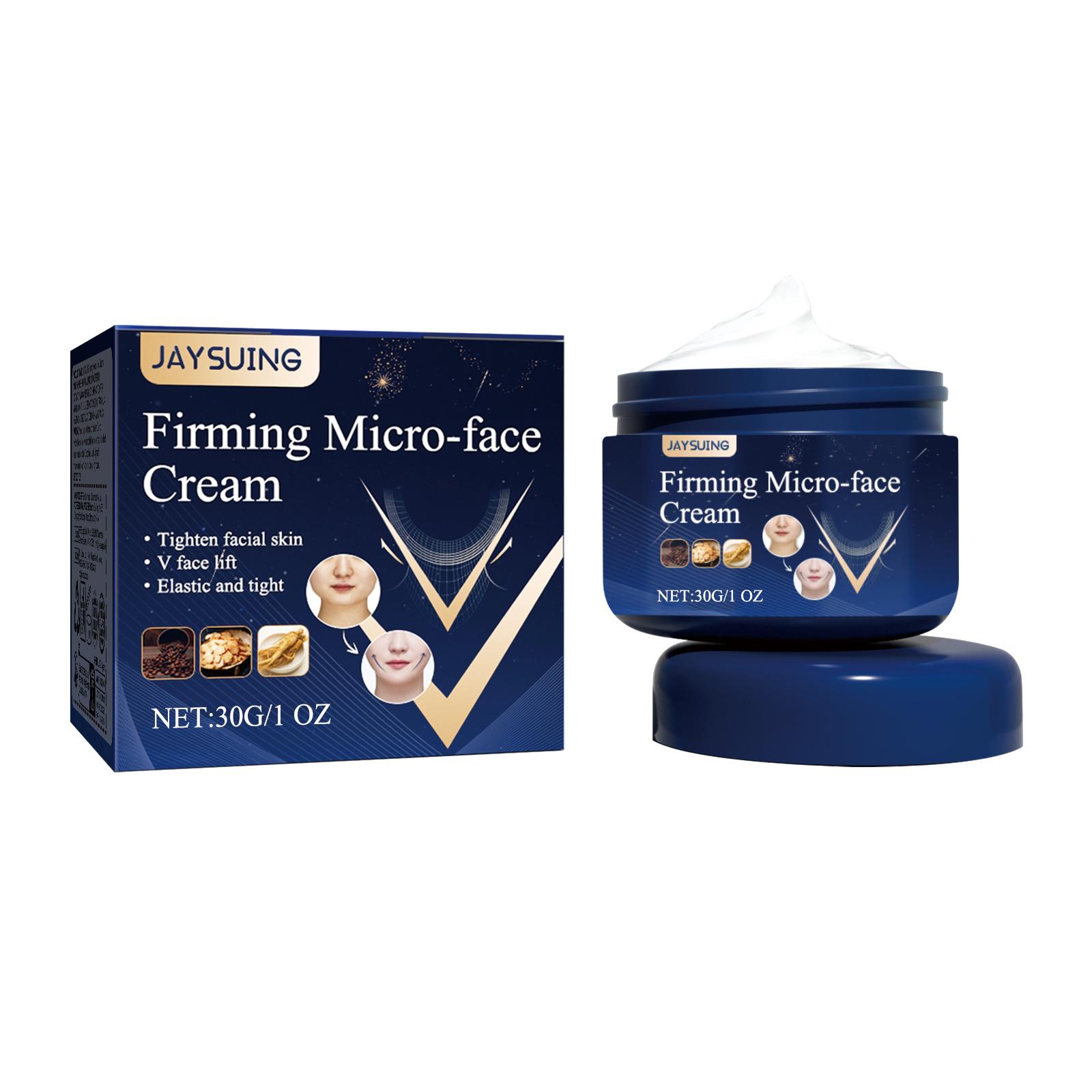 Jaysuing V Face Tightening Cream Firming Moisturizing Facial Contour Chin Face Skin Massage Neck Cream