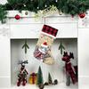 Christmas Socks Gift Bag Christmas Tree Ornaments Snowman Christmas Tree Pendant