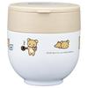 Skater Insulated Lunch Bowl with Folding Rilakkuma Basic Box, Type, 540ml, Women's Size, 2-Tier, Handle, Design, LDNO6-A