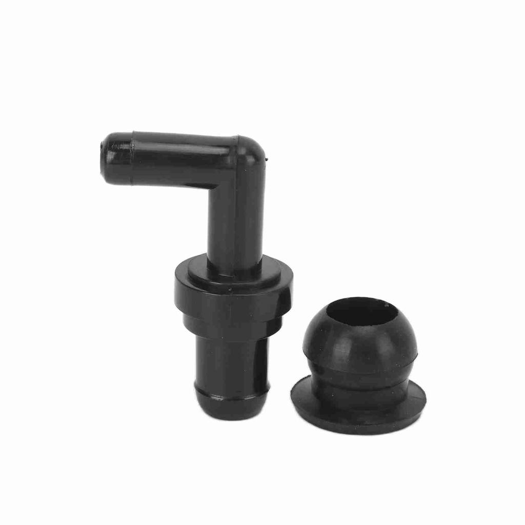 90 degrees PCV Valve Grommet Kit 17130‑PM6‑003 ABS Rubber Replacement for Acura Integra 1990‑1999