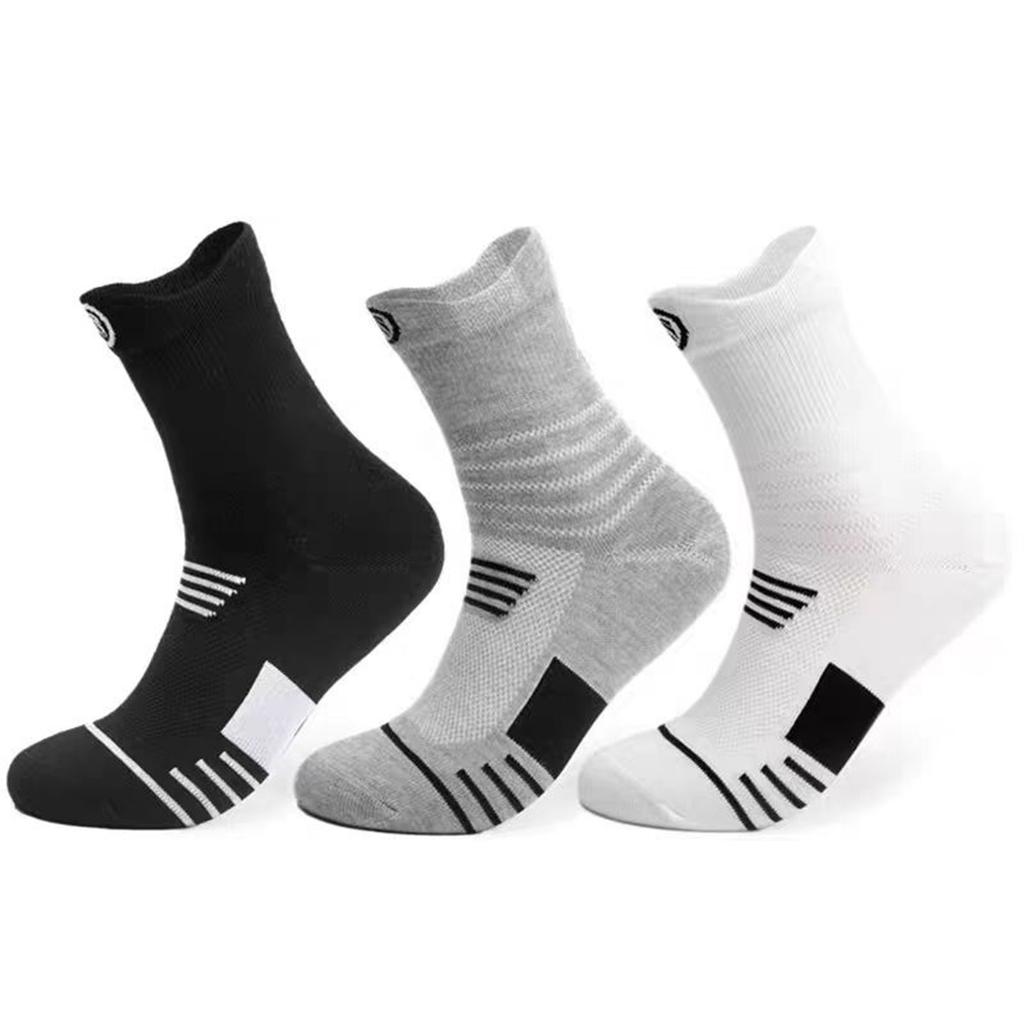 Running Socks for Men and Women, Athletic Mid-Calf Socks for Travel, Jogging and Sports Enthusiasts