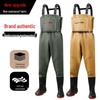 Men's Waterproof Integrated Wading Pants with Boots