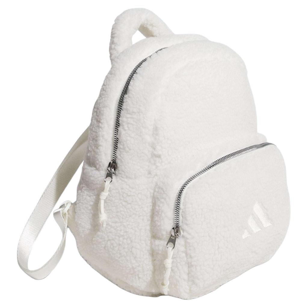 Adidas 9L Brand Logo Recycled Polyester Backpack Women Backpacks Han-Jade-White KB5958