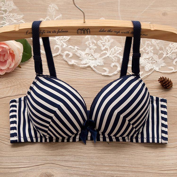 Wireless Bras Girls Simple Underwear Inner Tops Push Up Bras for Women